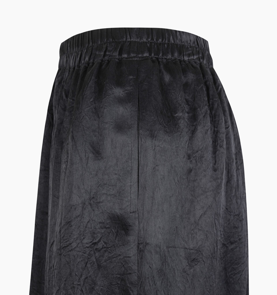 Black midi skirt - sisley k longuette skirts - Black | Sisley K image number 3